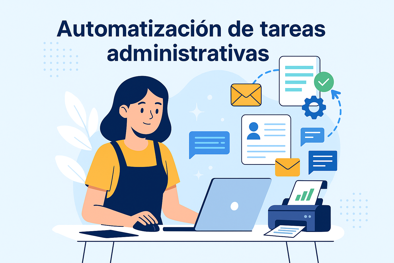 Automatización de tareas administrativas
